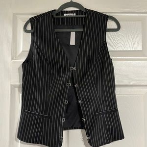 NWT Rumored Pinstripe Vest